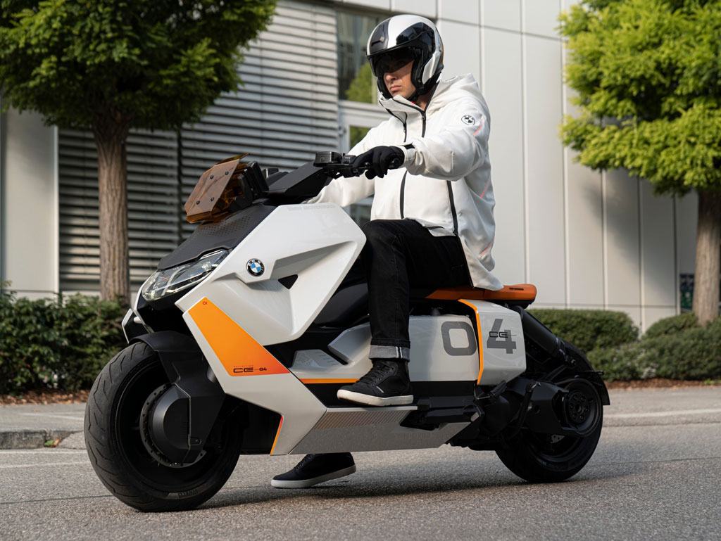 BMW Motorrad Definition CE 04. Новый стиль городской мобильности на двух  колесах