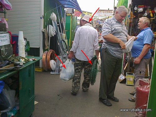 На столичном рынке поймали продавца браконьерских сеток Фото №6