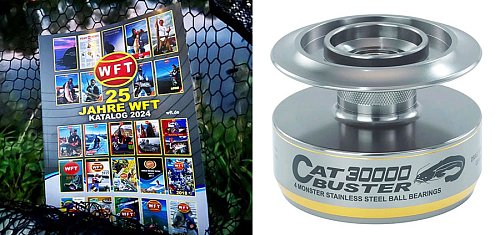 WFT Catbuster 30'000: нова котушка на сома в ювілейному каталозі WFT 2024 Фото №3